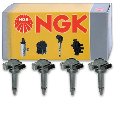 Bobina de encendido NGK de 4 piezas para Pontiac Vibe 2003-2006 1,8 L L4 - Sintonización de bujía vj Foto 1 de 4