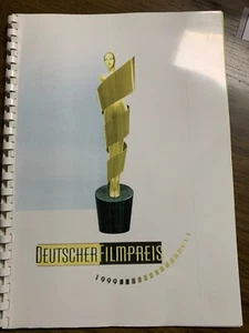1999 HYPOVEREINSBANK/DEUTSCHER FILMPREIS BERLIN Bank-Softcover 50 Seiten Ring - Bild 1 von 23