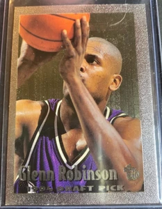Tarjeta de novato Glenn Robinson Topps 1994-95 Daft Pick no. Baloncesto NBA 101 - Imagen 1 de 2