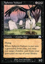 Aphetto Vulture x1 1x FOIL Onslaught NM MTG