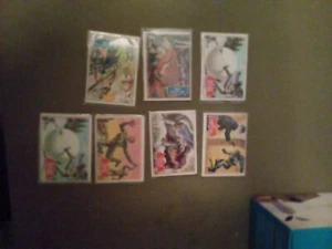 1966 "Red & Blue" Batman Trading Cards Lot - Picture 1 of 2