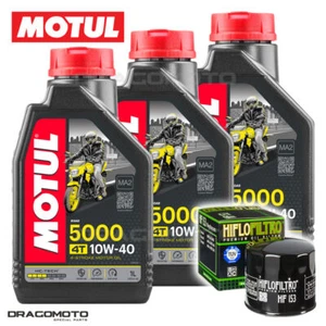 Cagiva Elefant 900 AC 1993-1997 Tagliando Olio Motul 5000 4T 10W-40 3 litri F... - Foto 1 di 5