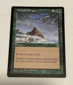1 x Winter's Grasp - Tempest - MTG - Magic the Gathering - LP - Picture 1 of 2