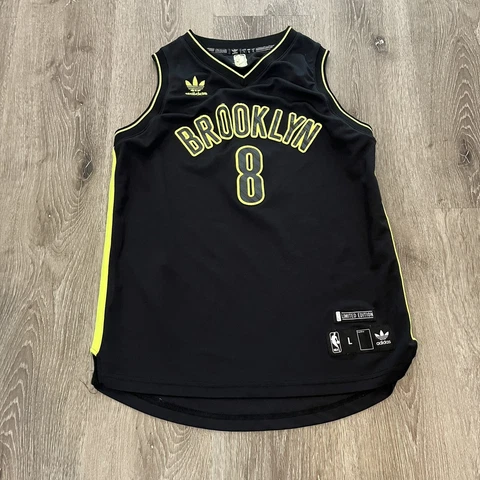 Youth Deron Williams Brooklyn Nets Limited Edition NBA Sewn Jersey Size Youth L Cover