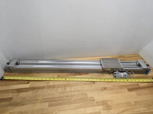 SMC MY1 Rodless Cylinder Pneumatic Slide, MY1C32G-700L-Y5 PBL, 700 mm Travel - Picture 1 of 10