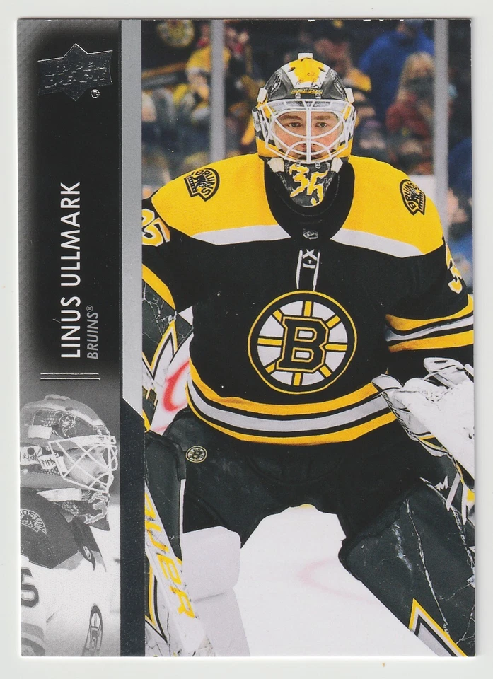 2021-22 UD Extended Series Linus Ullmark Card #517 Boston Bruins - Image 1 of 2