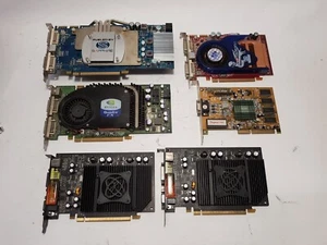 Lotto 6 Schede Video Nvidia, AMD Radeon e Intel- Retro PC - Foto 1 di 15