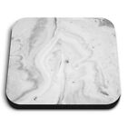 Square MDF Magnets - BW - Marble Paint Ink Art Effect  #42252