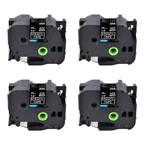 Etiqueta de plantilla 4PK Mobile Solutions STE-161 para Brother PT7500 piezas 9200 piezas 36 mm 1,4" - Imagen 1 de 4