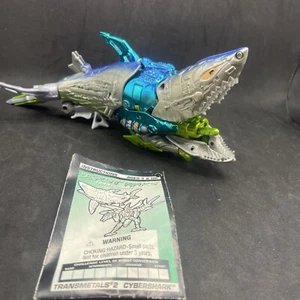 VTG Transformers Beast Wars Transmetals 2 Cybershark 1998 80% Complete 727 - Picture 1 of 8