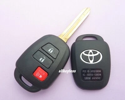 TOYOTA PRIUS C keyless entry remote key fob transmitter HYQ12BDM "G" CHIP  - Image 1 of 4
