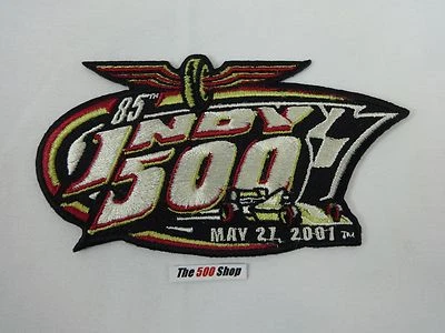 2001 Indianapolis 500 Event Collector Emblem Patch Iron-On-Patch H Castroneves - Image 1 of 4