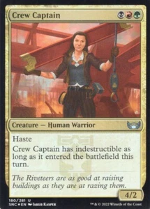CREW CAPTAIN 180/281 FOIL STREETS OF NEW CAPENNA MTG MAGIC NM (yourdeckbuilder) - Picture 1 of 1