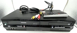 Toshiba DVD VCR Combo SD-V295KU Video Player VHS Cassette Recorder Remote TESTED - Picture 1 of 23