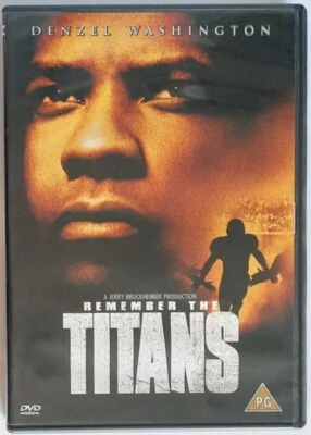 REMEMBER THE TITANS - DENZEL WASHINGTON - REG 2 DVD - Image 1 of 2
