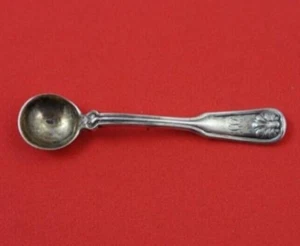 Shell and Thread by Tiffany and Co Sterling Silver Salt Spoon Individual 2 3/8" - Picture 1 of 3