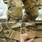 Tactical Military Army Elbow&Knee Pads Airsoft Paintball T1Y5 Protection W3AU.