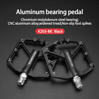 ROCKBROS Aluminum MTB Flat Bike Pedals Bicycle Pedals 9/16" DU Sealed Bearing 
