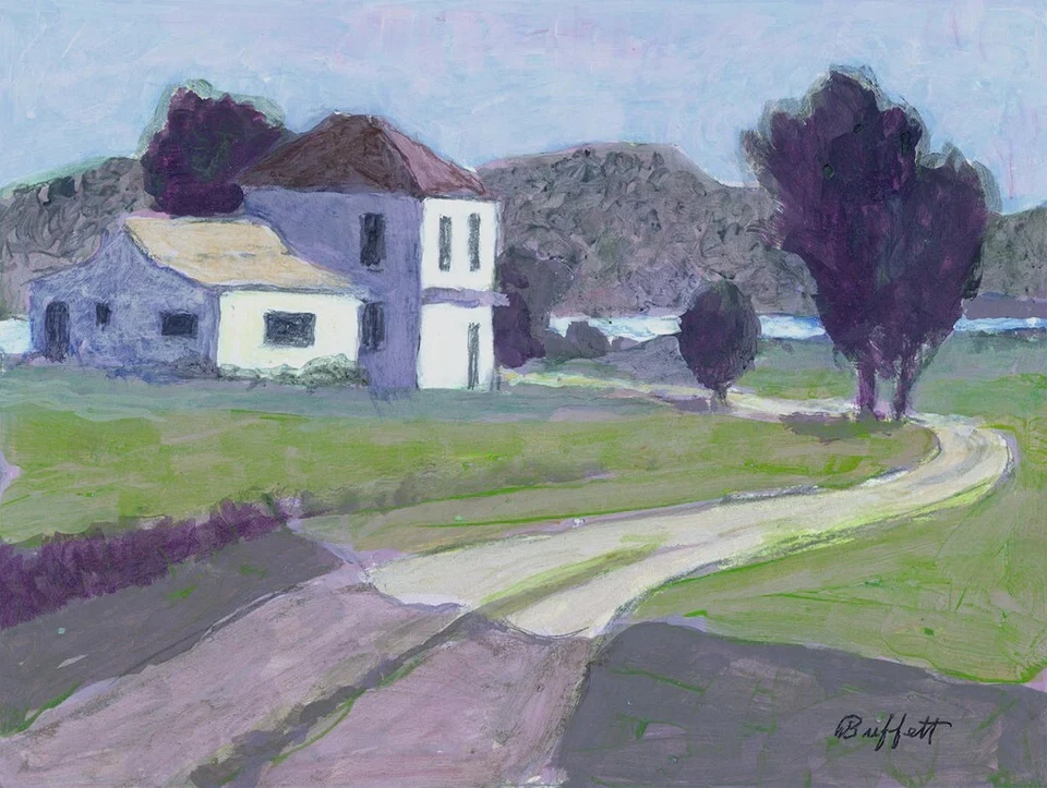 Teague County, William Buffett, Wall Decor Art Print 11" x 14"  4134 - Image 1 of 1