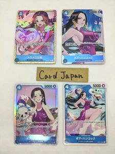Boa Hancock Love Mellow ST03-017/OP02-059/OP01-078 4 Cards ONE PIECE Card/A2 - Picture 1 of 6