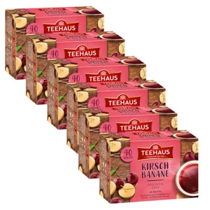 Tea House Cherry Banana Fruit Tea with Cherry Bananas Aroma 90g 6 Pack - Picture 1 of 1