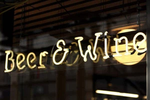 Beer And Wine Shop Acrylic Neon Light Sign 20"x6" Lamp Glass Space Decoration - Picture 1 of 2
