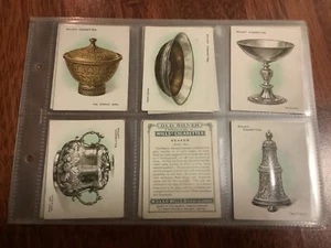 W.D & H.O Wills Old Silver Cigarette Card set - Picture 1 of 2
