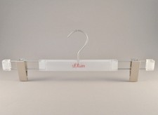 s. Oliver Kleiderbügel für Hosen, Rockbügel, gefrostet, 41cm, 10 Stück