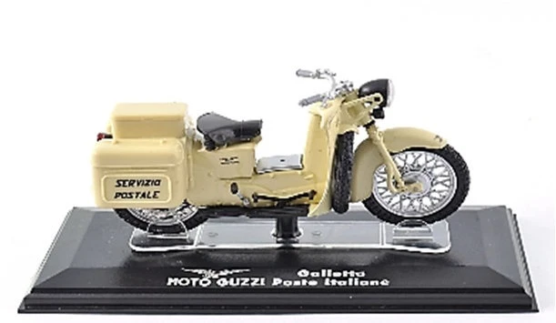 MOTO GUZZI Starline DIE CAST 1:24 - MOTO GUZZI GALLETTO POSTE ITALIANE [G364D] - Immagine 1 di 1