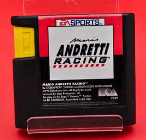 Mario Andretti Racing Sega CARTDRIGE ONLY - Picture 1 of 2