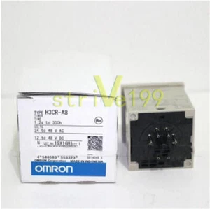 1 Stück NEU Omron H3CR-A8 H3CRA8 24-48VAC 12-48VDC Timer - Bild 1 von 1