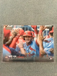 2023 STADIUM CLUB BASEBALL 186 NOLAN GORMAN CARDINALS RC - Picture 1 of 2