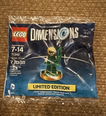 LEGO Dimensions Green Arrow Limited Edition DC Comics - 71342 Brand New Sealed - Image 1 of 2