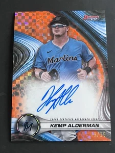Bowmans Best Kemp Alderman 2024 automático/25 refractor naranja Xfractor - Imagen 1 de 2
