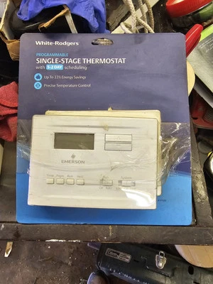 Emerson P150 Single Stage 5-2 Day Programmable Thermostat - Image 1 of 2