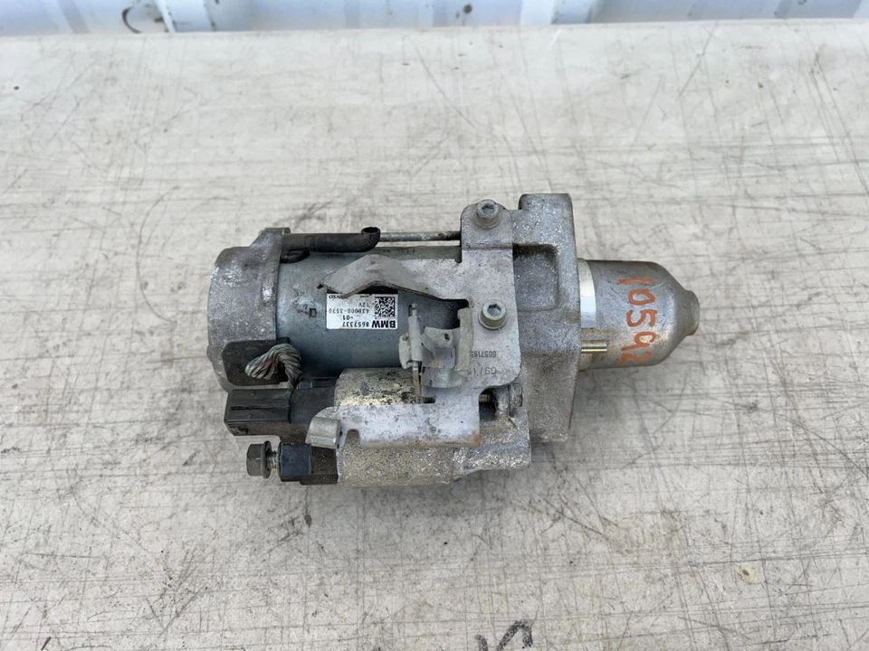 2016-2020 宝马 750i 启动电机 4.4L AT AWD 72K -xDRIVE - 64945 — 第 1/4 张图片