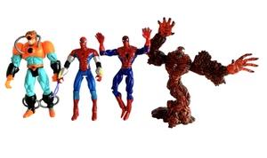 Figuras de acción ToyBiz 1997 Marvel Spider-Man Web Splashers - Lote de 4 - Imagen 1 de 5