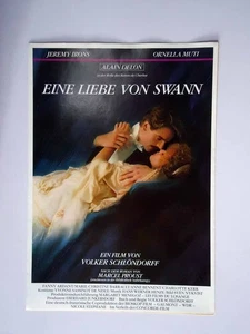 Eine Liebe von Swann - Jeremy Irons - Ornella Muti - Alain Delon - Presseheft - Picture 1 of 1