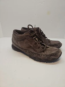 Skechers ‘Biker Totem Pole’ Women's Brown Suede Moccasin "Size 10" 49013 - Picture 1 of 9