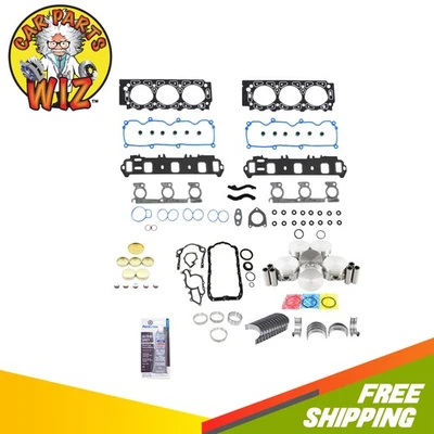 Kit de reconstrucción de motor para Ford Mercury Sable Taurus 2001 3,0 L 12 V OHV Vulcan Foto 1 de 4