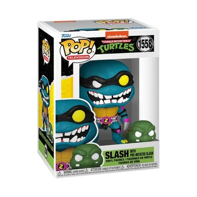 Funko Pop! & Buddy: Teenage Mutant Ninja Turtles (TMNT) – Slash & Turtle Slash & - Imagen 1 de 4