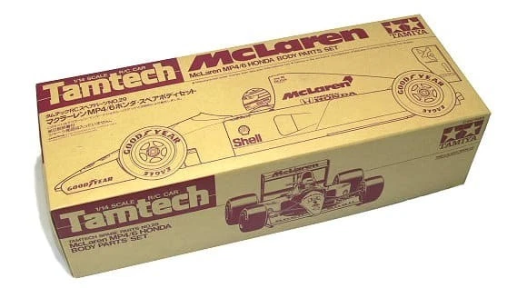 Tamiya 40029 Body Set Tamtech McLaren MP4/6 Honda 1/14 - Image 1 of 1
