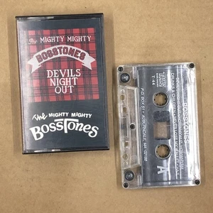 MIGHTY MIGHTY BOSSTONES Cassette Tape 90s Punk Ska DEVILS NIGHT OUT CLEAR SHELL - Picture 1 of 6