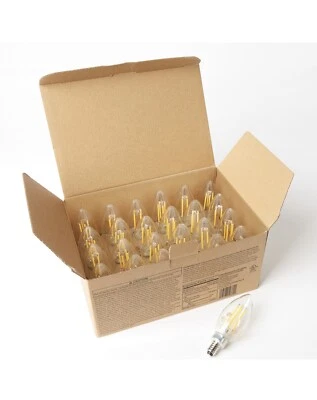 GE LED 60-Watt EQ B11 Soft White Candle Light Bulb (24-Pack) - Image 1 of 4