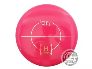 NEW Loft Discs Alpha Solid Hydrogen 174-175g Pink Gold Foil Midrange Golf Disc - Picture 1 of 1