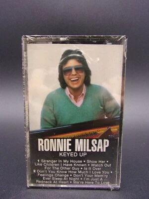 Ronnie Milsap Cassette Keyed Up Tape New Sealed 1983 RCA AHK1-4670 - Imagem 1 de 4