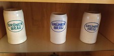 Brauerei F&uuml;rth Humbser Geismann Berg Br&auml;u Gr&uuml;ner Glas Krug