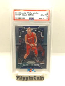 Elena Delle Donne - Panini Prizm WNBA 2020 - PSA 10 GEM MT - Tarjeta #6 - Mystics - Imagen 1 de 3