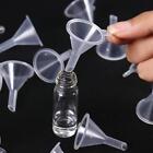 10Pcs Mini Plastic Funnel Small Mouth Liquid Oil Funnels Laboratory Supplies