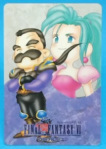 Tina & Cayenne No. 74 Final Fantasy VI Carddass 1995 BandaiJapan Card F/S - Picture 1 of 12